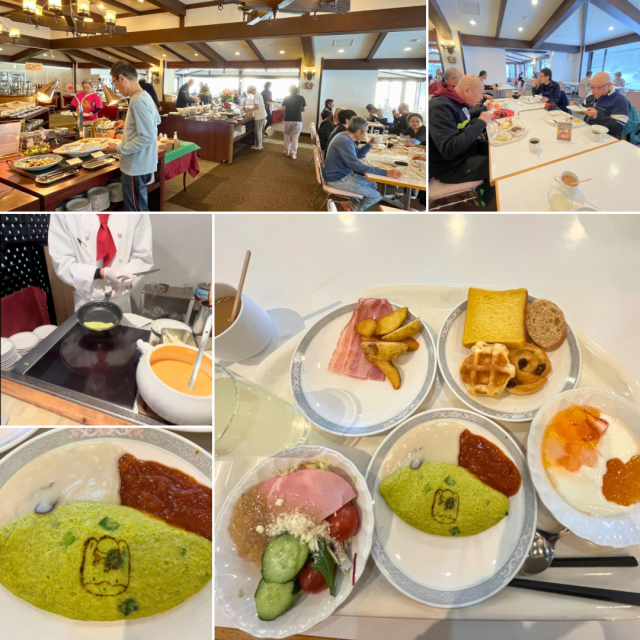 元気いっぱいスキーを楽しめるように、美味しいお料理でお腹を満たします！